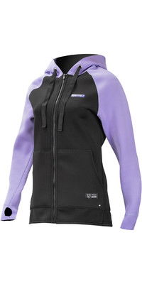 2024 Prolimit Mujer PG 1.5mm Neoprene SUP Hoodie 400.14715.040 - Black / Lavender